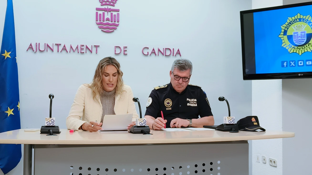 Firmado el nuevo contrato en Gandia para reforzar la señalización vial