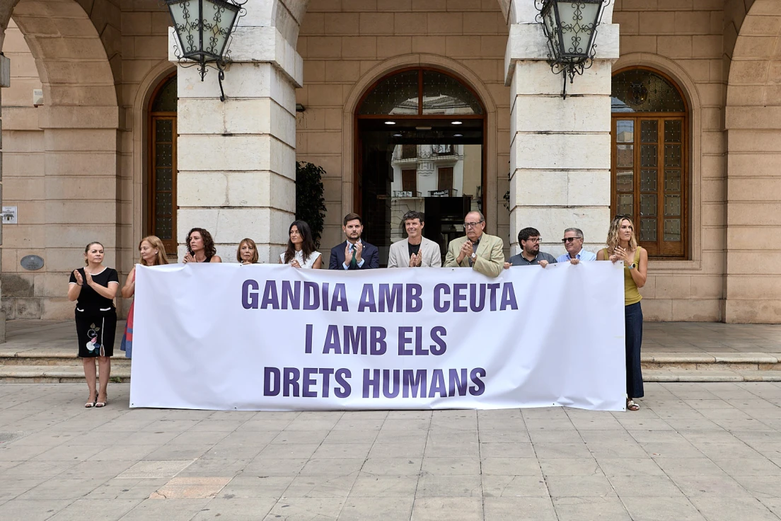 Dos convocatorias en apoyo a Ceuta en Gandia