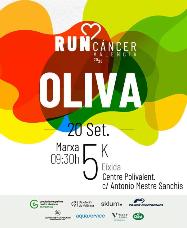 Nueva edición de la Run Cáncer de Oliva