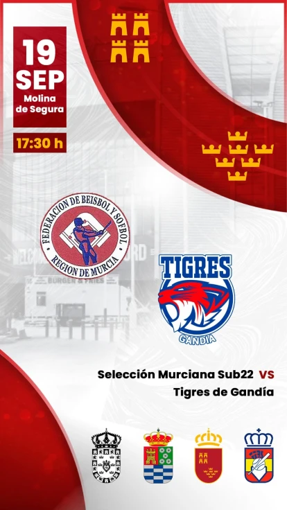 Los Tigres de béisbol afrontan en Molina de Segura su último test antes de la fase final