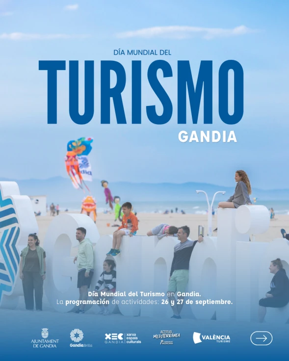 El Dia Mundial del Turismo llega a Gandia: programación completa de las actividades