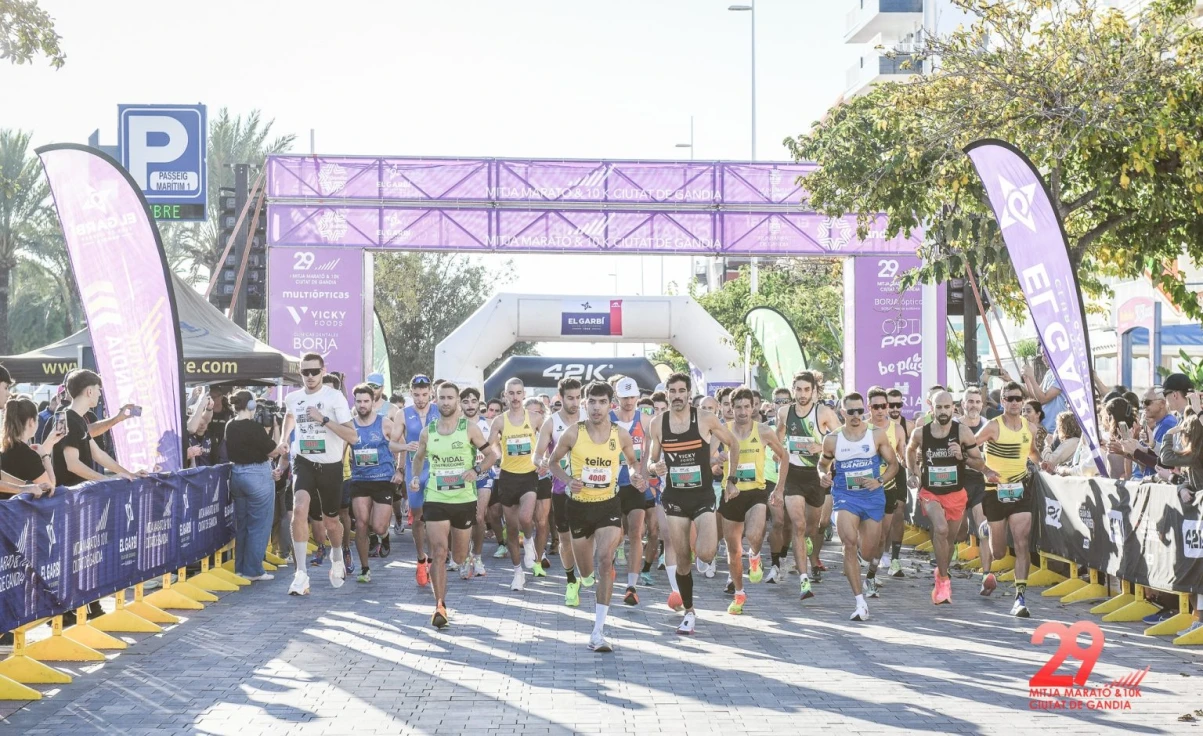 Cuenta atrás para la Mitja Marató & 10K Ciutat de Gandia