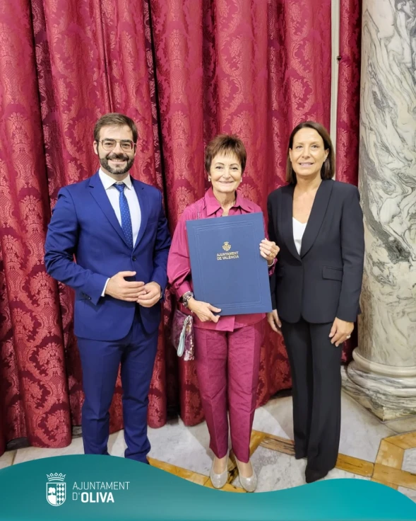 Mavi Mestre nombrada Hija Adoptiva de Valencia