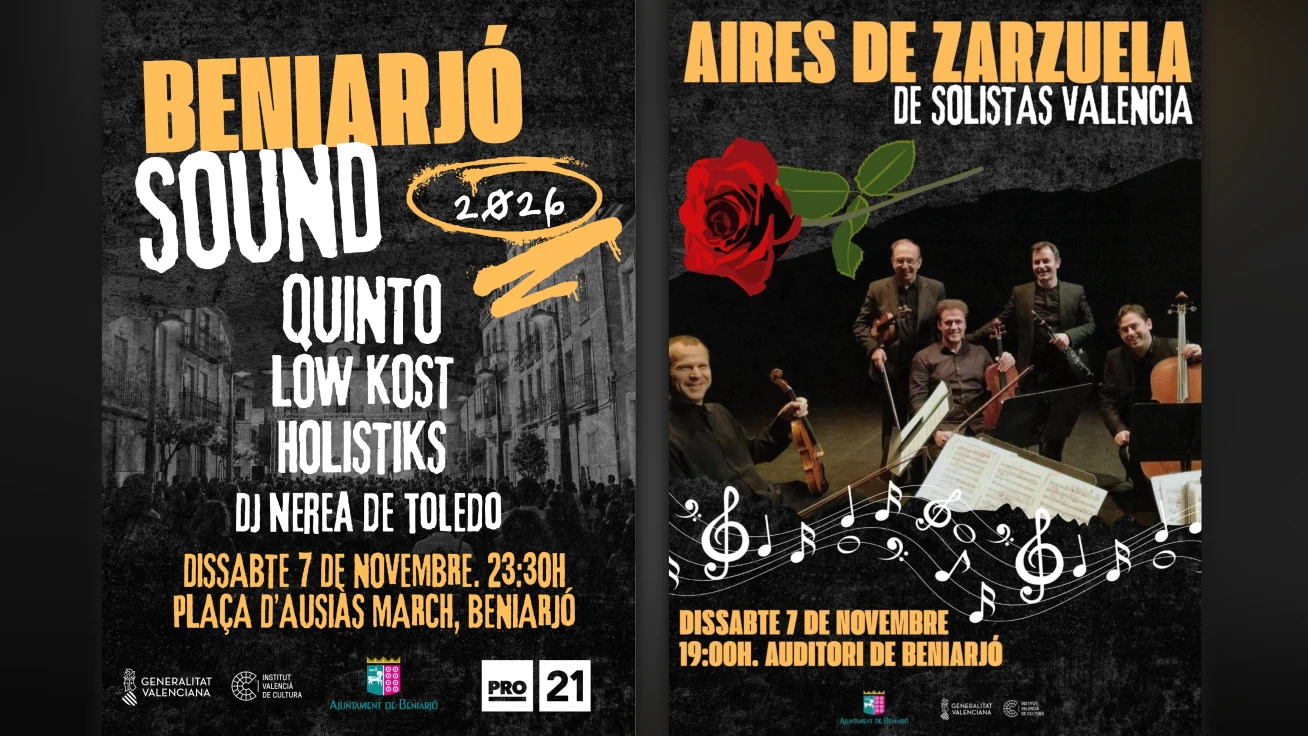 Beniarjó estrena el primer 'Beniarjó Sound': conciertos y actividades