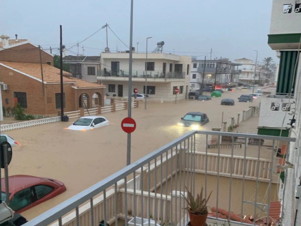 Dos fallecidos en Oliva tras las inundaciones