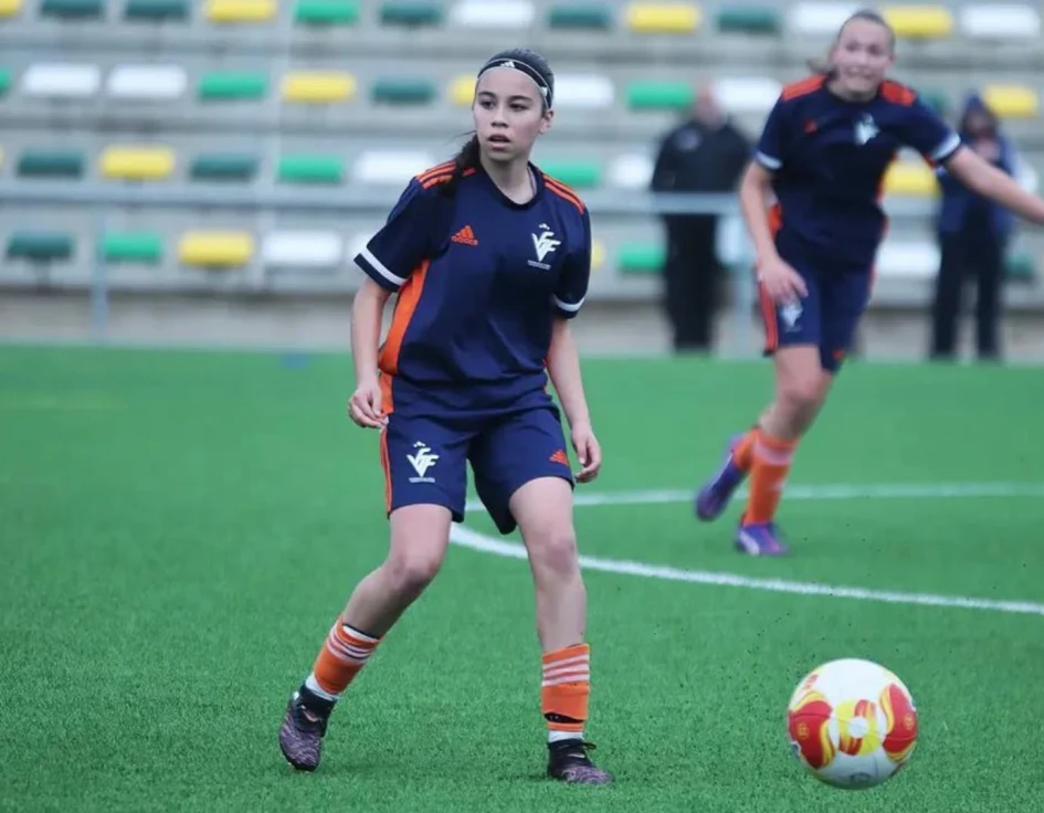 La futbolista Danna Climent recibe su segunda llamada de la selección valenciana valenta sub-14