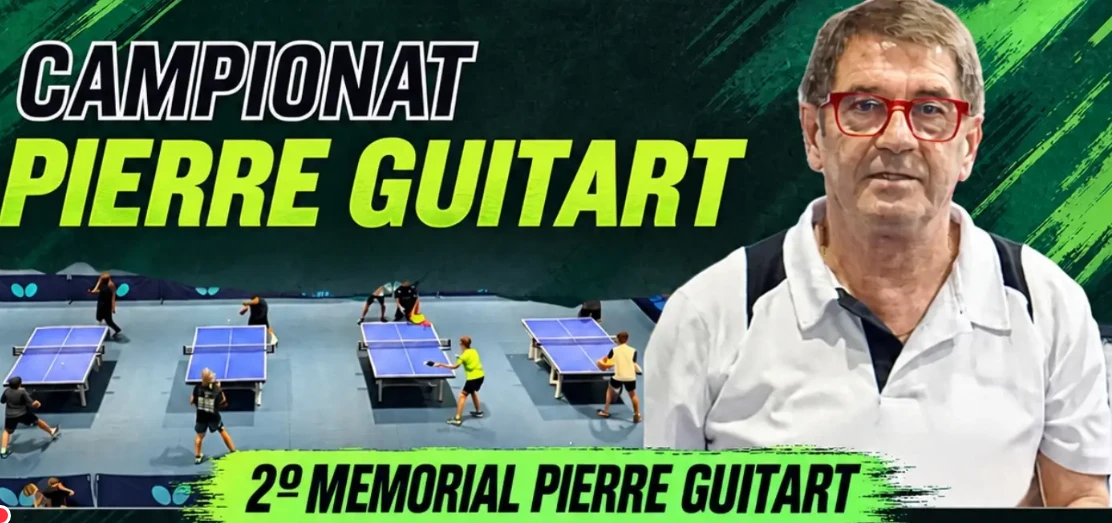 El Corriol Oliva homenajeará a Pierre Guitart con un memorial de tenis de mesa los días 19 y 20 de diciembre