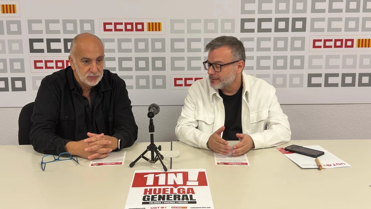 UGT y CCOO llaman a la huelga general del 11 de noviembre en la Safor