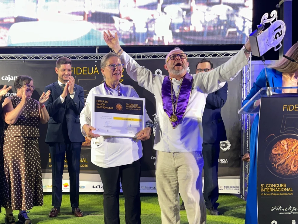 El restaurante asturiano Casa Repinaldo conquista la 51ª edición del Concurso Internacional de Fideuà de Gandia