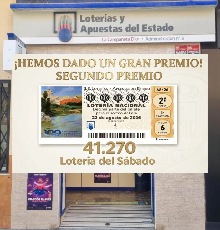 La fortuna vuelve a hacer parada en Gandia