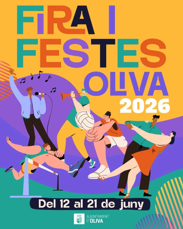Oliva presenta una Fira i Festes 2026 participativa, cultural y llena de actividades para todos los públicos