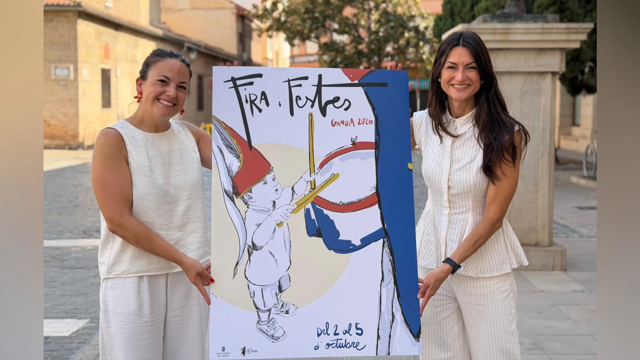 La Fira i Festes 2026 de Gandia ya tiene cartel oficial