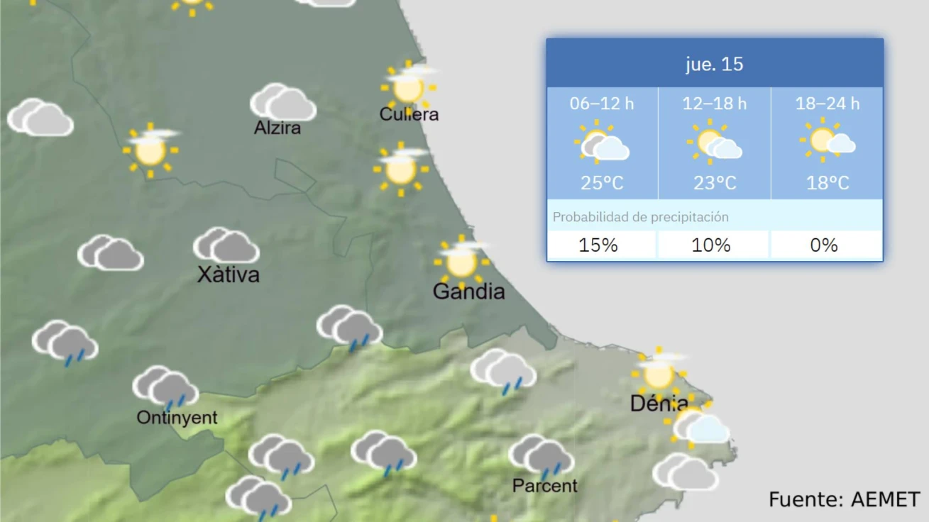 El Tiempo: Mañana de cielos nubosos para este jueves, 15 de octubre