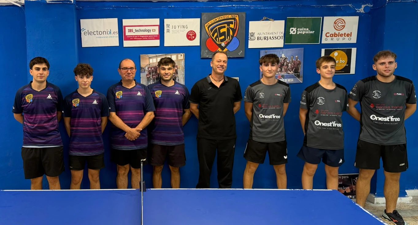 El Corriol Oliva Tennis Taula gana en 2ª Nacional y 1ª Autonómica