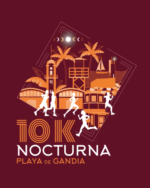 La 10K Nocturna Playa de Gandia supera las 1.500 inscripciones