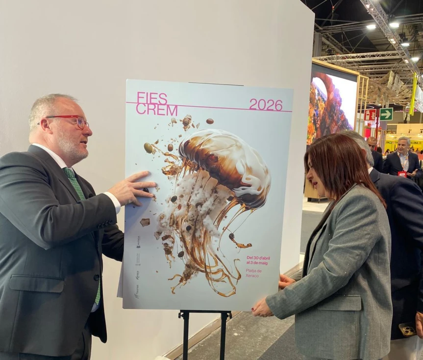 Xeraco conquista FITUR con su tradicional cremaet