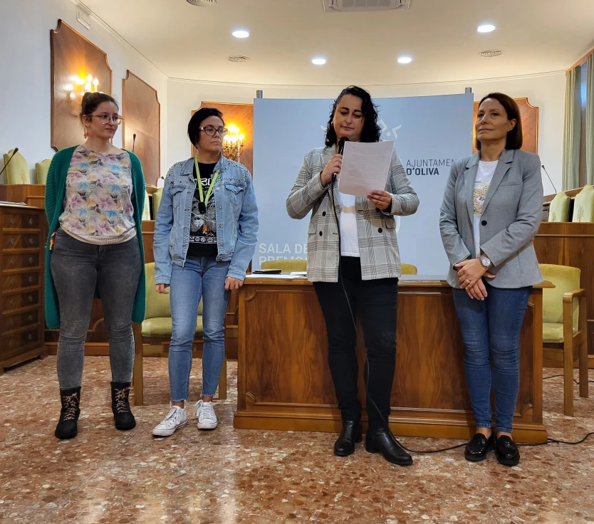 Oliva celebra el ´día Mundial de la Salud Mental con un manifiesto y la entrega de un premio