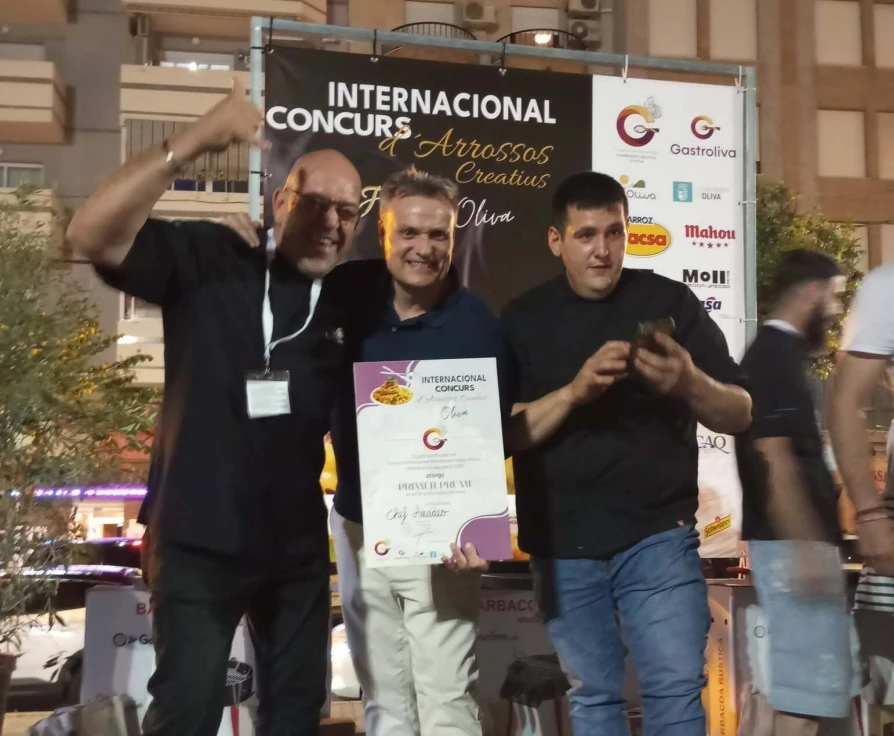 El Restaurante Chef Amadeo se impone en el I Concurs Internacional d’Arrossos Creatius d’Oliva