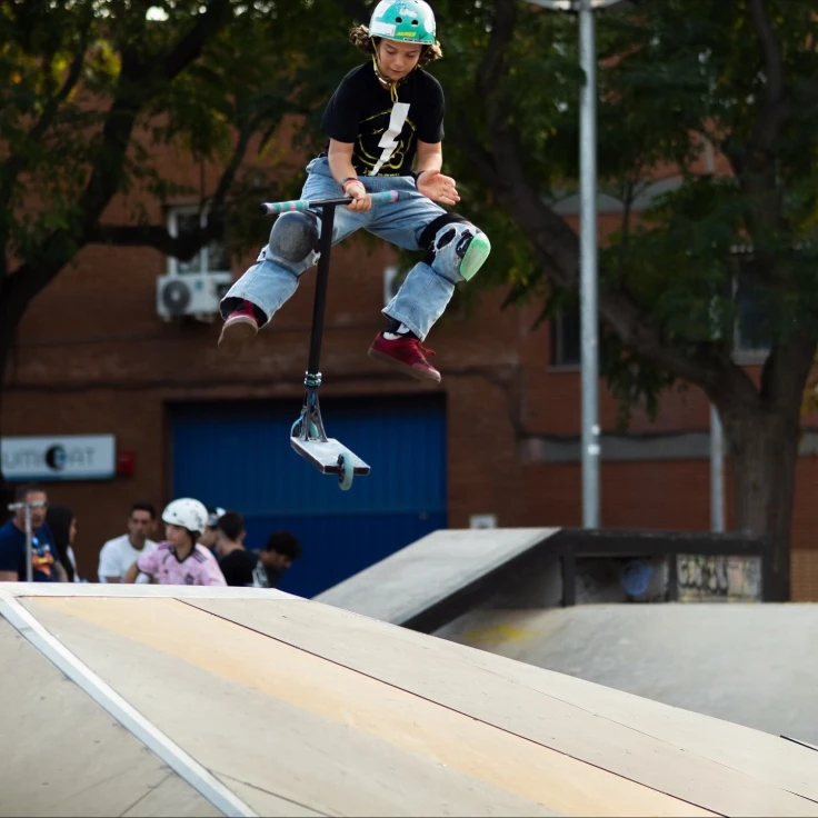 Eric Miñana repite como campeón de España sub-12 de scooter freestyle