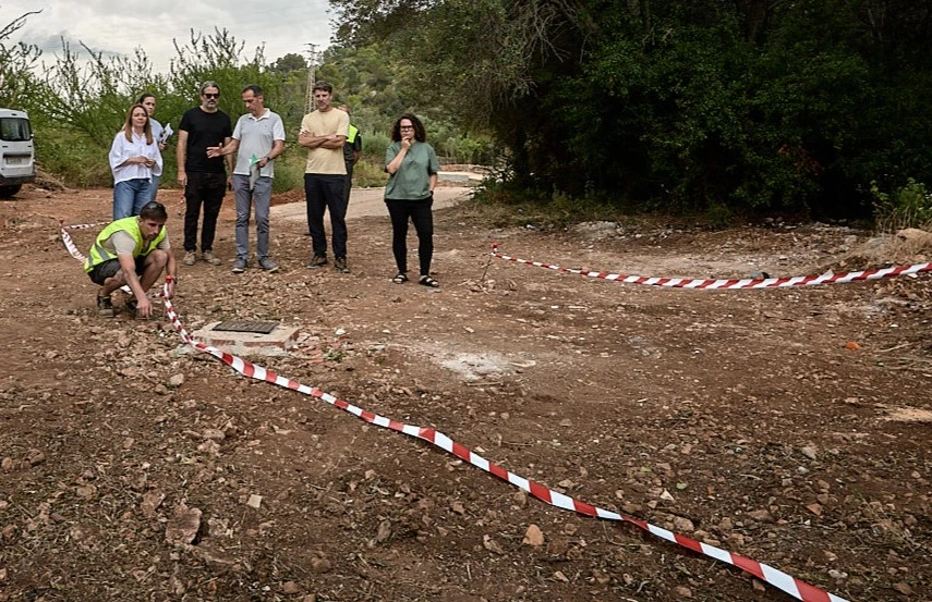 Gandia ultima las obras de recuperación del Camí de l'Horteta