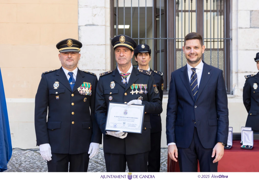 Lidón: la templanza y serenidad que durante unos meses dirigió la Comisaría de Gandia