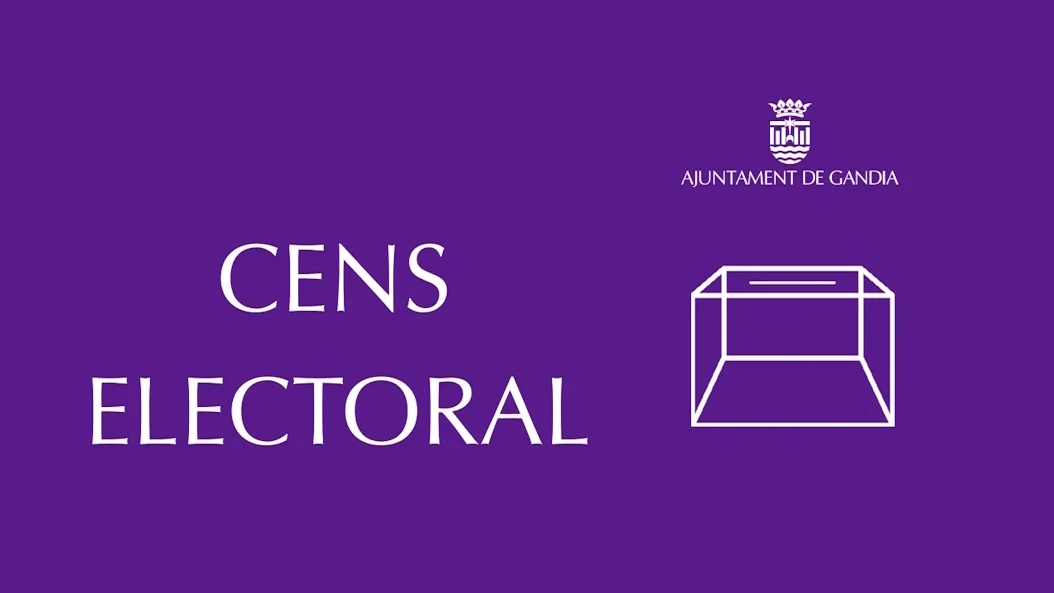 Gandia abre el plazo para revisar el censo de cara a la cita electoral del 29 de noviembre