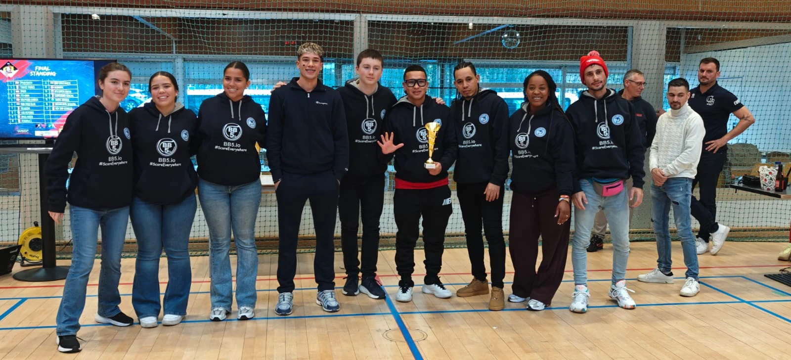 Los Dolphins Gandia logran un destacado 5º puesto en la Guardians Cup de Béisbol 5 de Bélgica