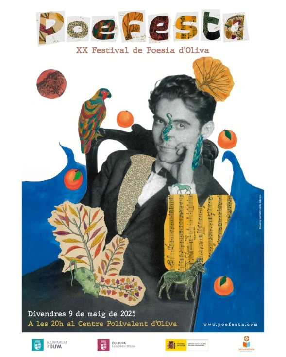 La Poefesta de Oliva contará con artistas de renombre como Josep Piera, Jeannete Clariond y José Mercé