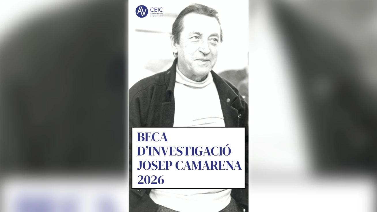Abierta la convocatoria de 2026 a la beca de investigación Josep Camarena