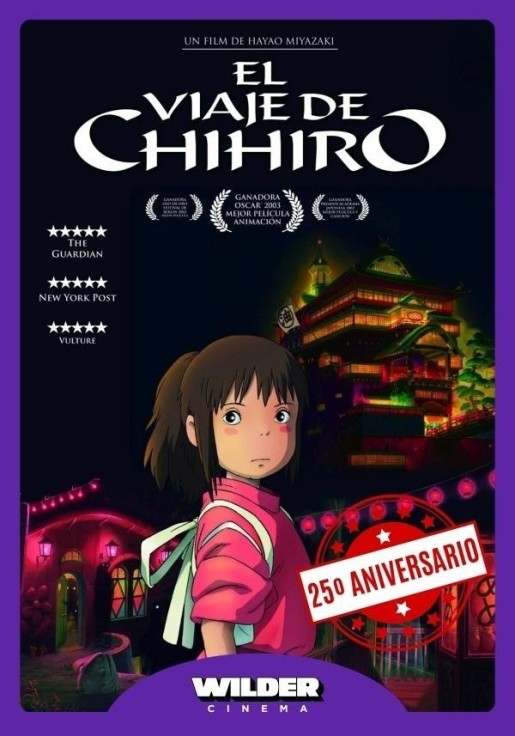 EL VIAJE DE CHIHIRO - WILDER CINEMA
