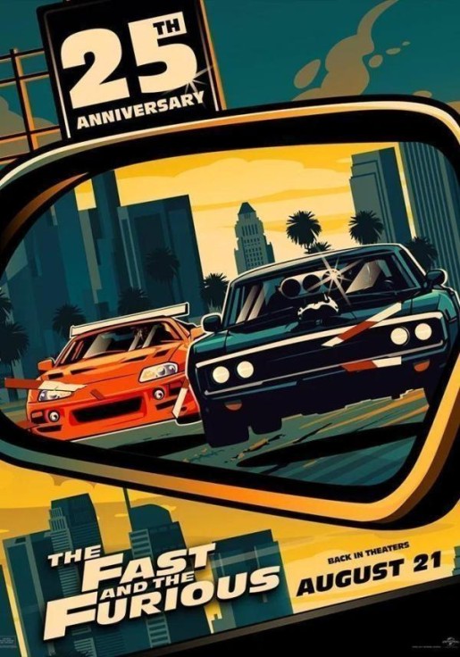THE FAST AND THE FORIOUS (A TODO GAS) - 25 ANIVERSARIO