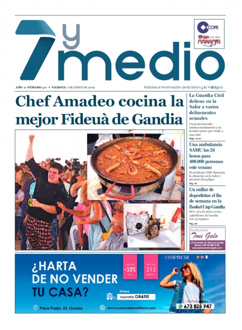 Chef Amadeo cocina la mejor FideuÃ  de Gandia
