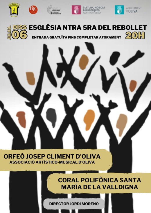 El sábado se ofrece un curioso concierto en Oliva