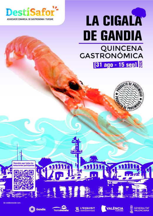 Arranca este sábado 31 de agosto la quincena de la Cigala de Gandia