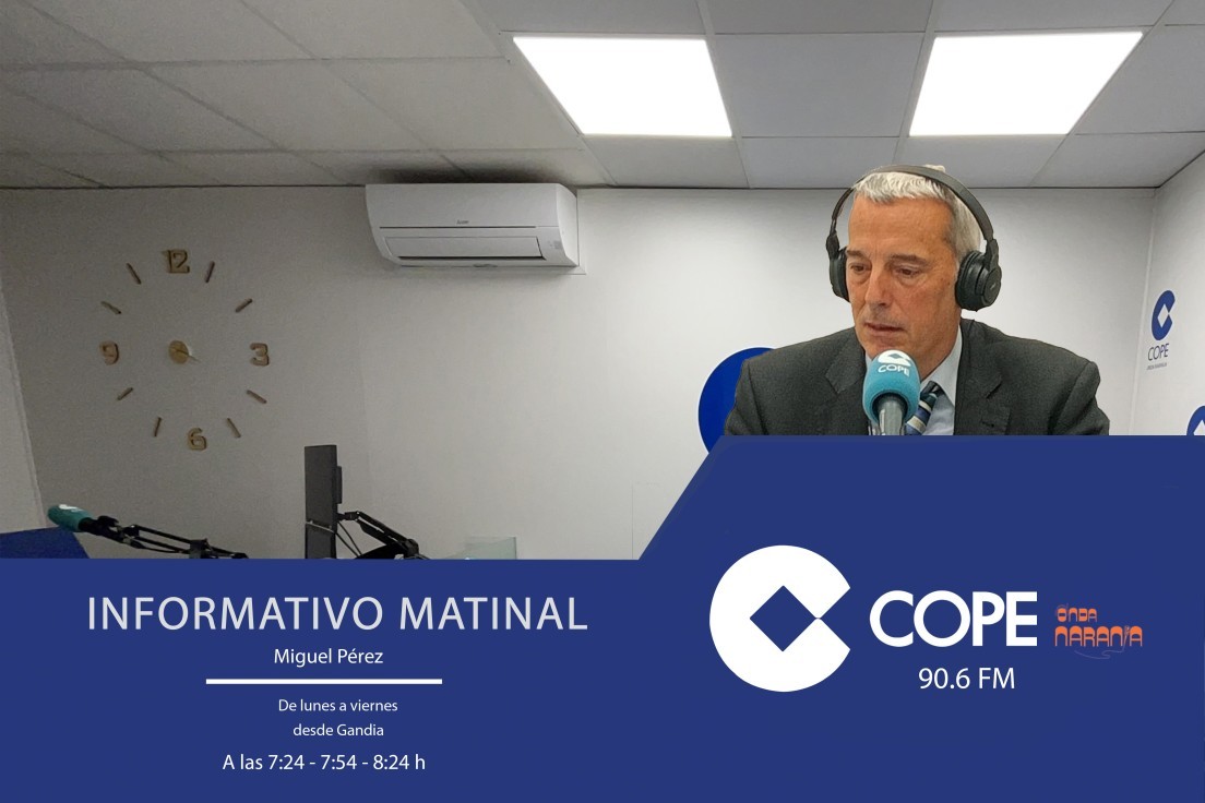 Lunes 21-10-2024 Matinal Cope Gandia 7:20