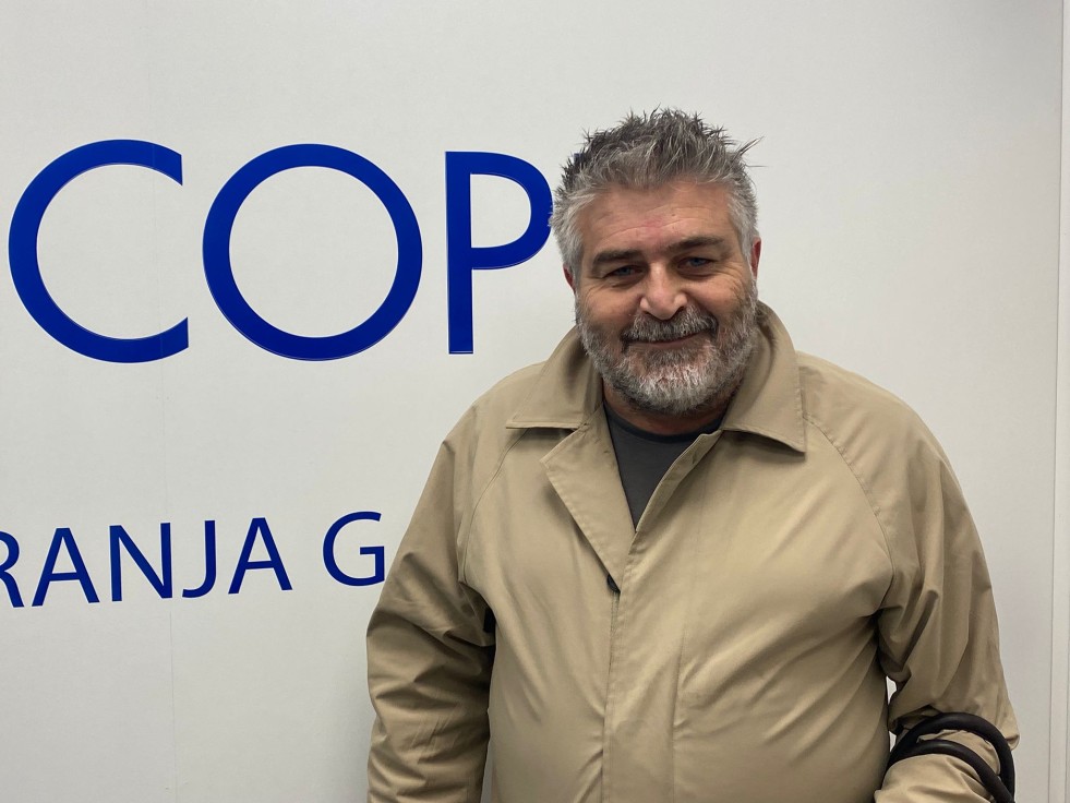 David González, presidente del Club Náutico de Gandia denuncia la situación de la Marina