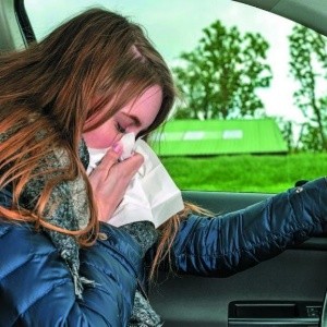 Resfriado y conducción son incompatibles