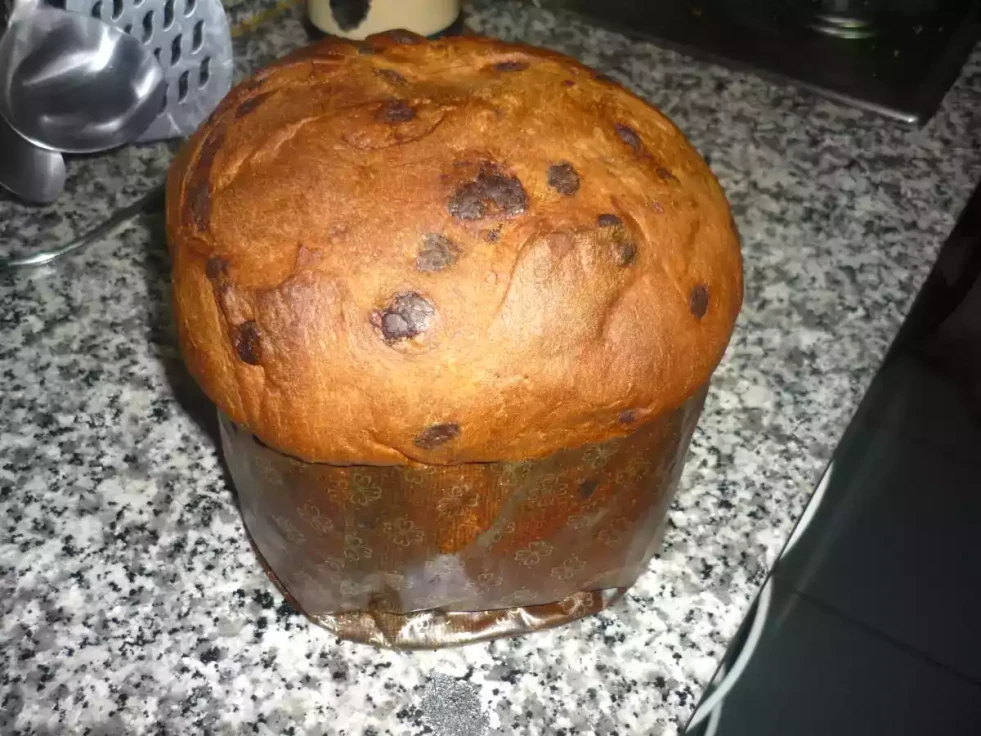 Panettone casero de María