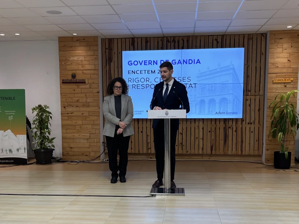 Balance gubernamental y propósitos para 2026 en Gandia