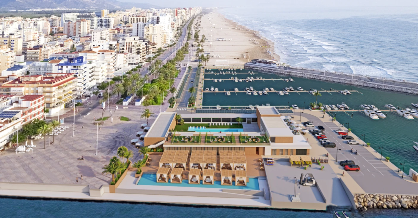 Gandia avanza hacia una nueva era náutica: arranca la construcción de la Marina de Gandia