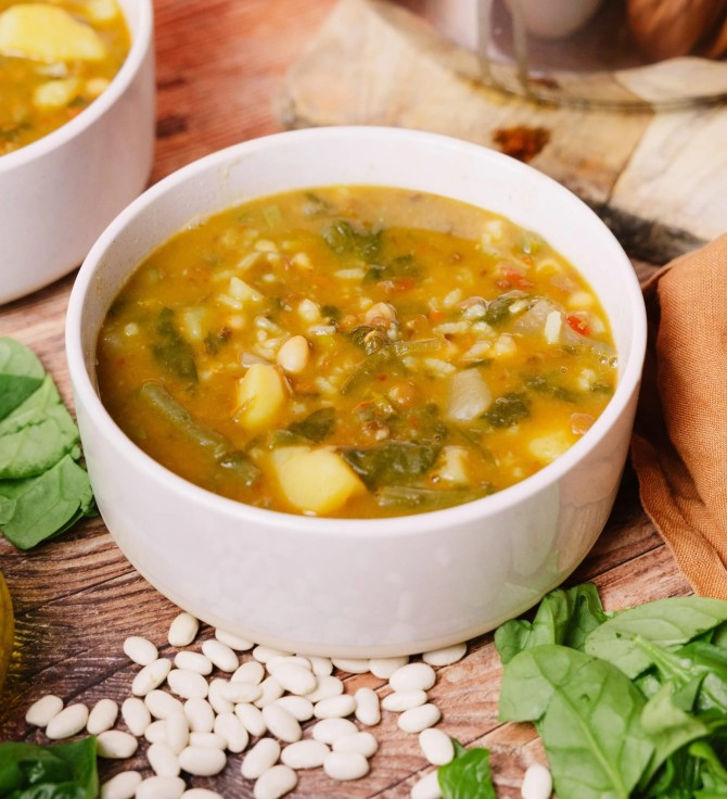 Potaje de Vigilia de los tres puñados