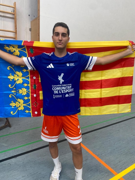 Sergi Sánchez, pilotari de la Safor