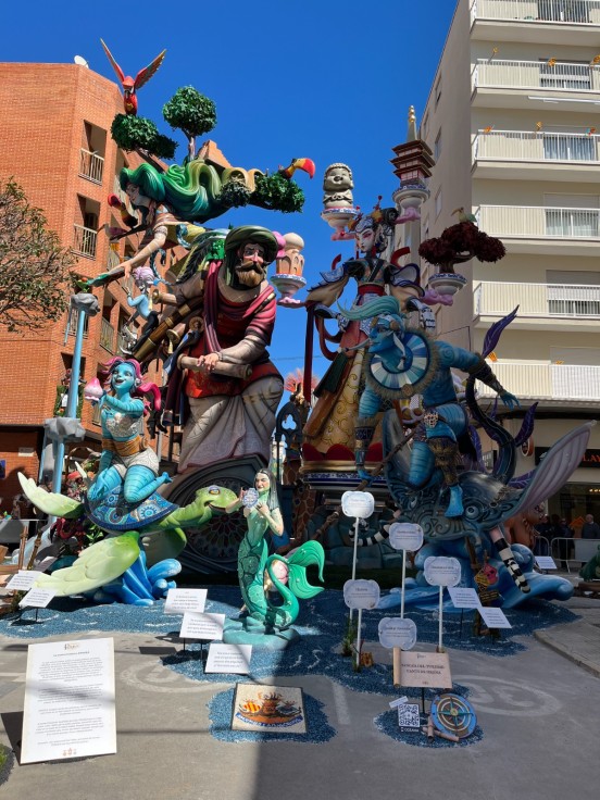 Jaime López, presidente de la Falla Martirs habla de su primer premio en especial