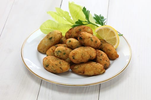 Albóndigas de bacalao