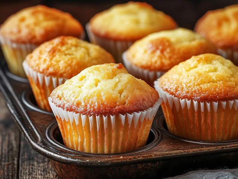 Magdalenas caseras de María