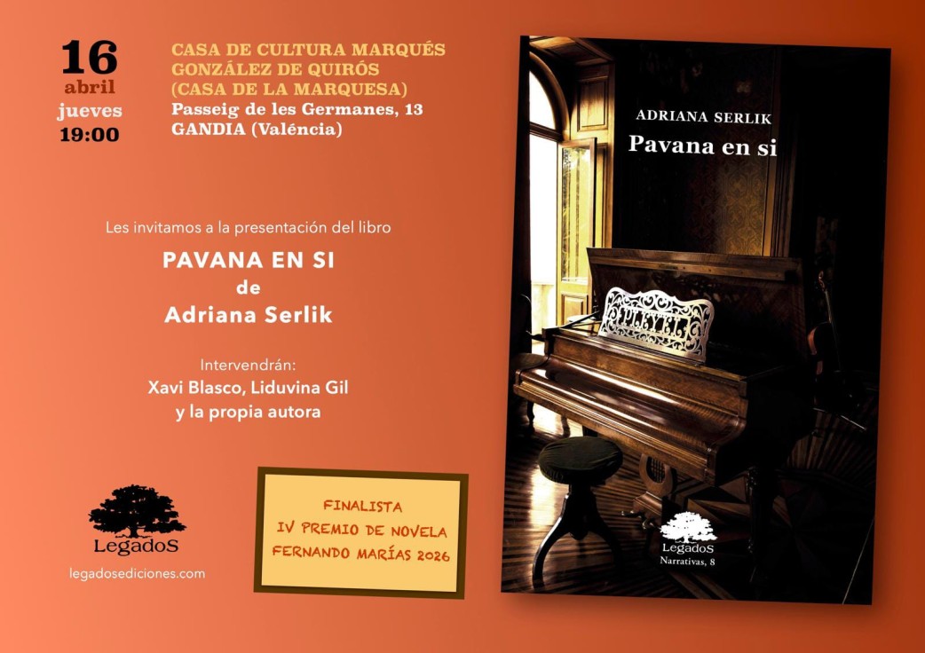 Adriana Serlik nos presenta su última novela