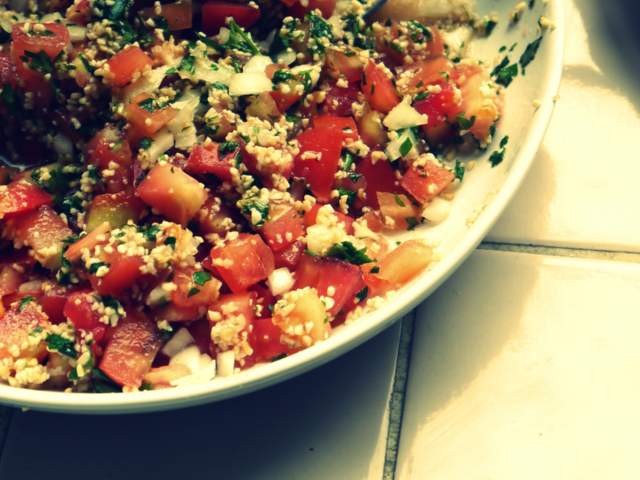 La receta del Tabulé