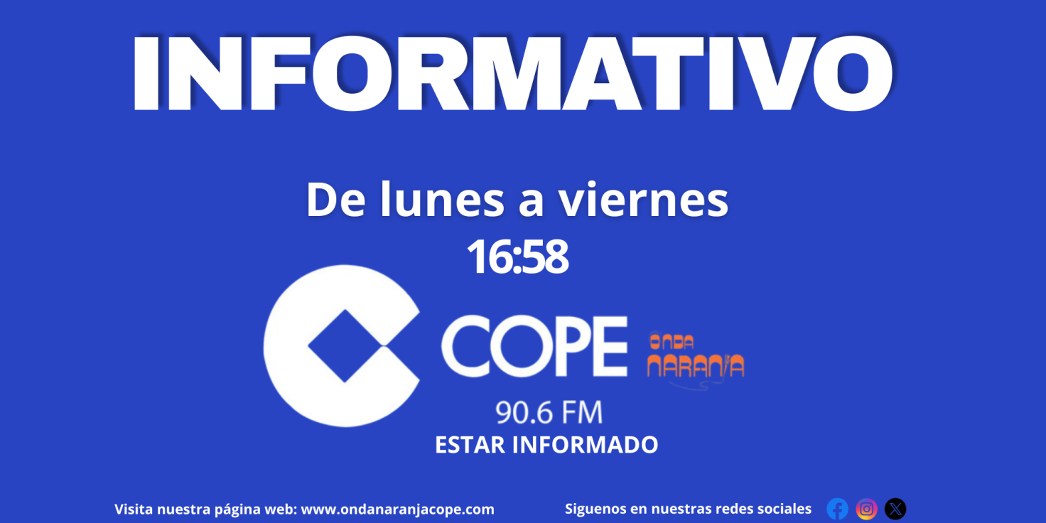 Miércoles 20-05-2026 Informativo Cope 16:58