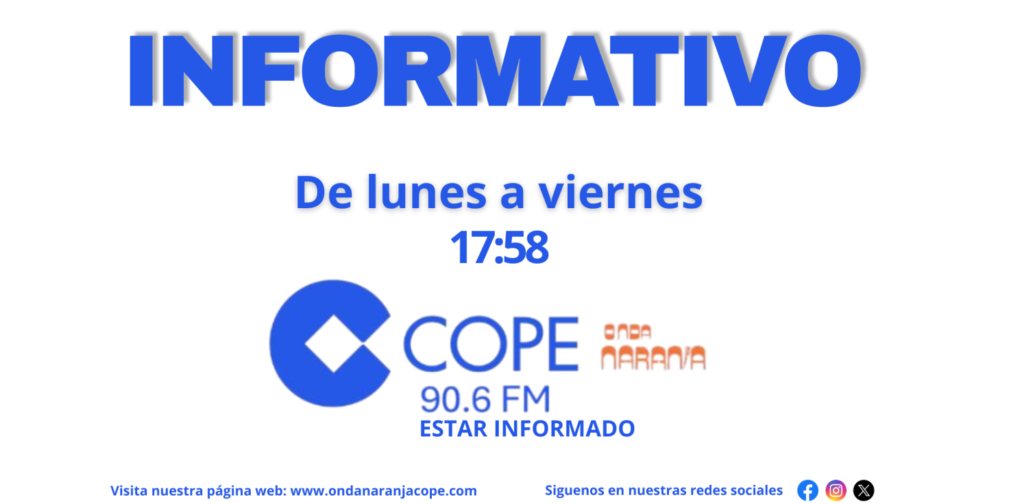 Miércoles 20-05-2026 Informativo Cope 17:58