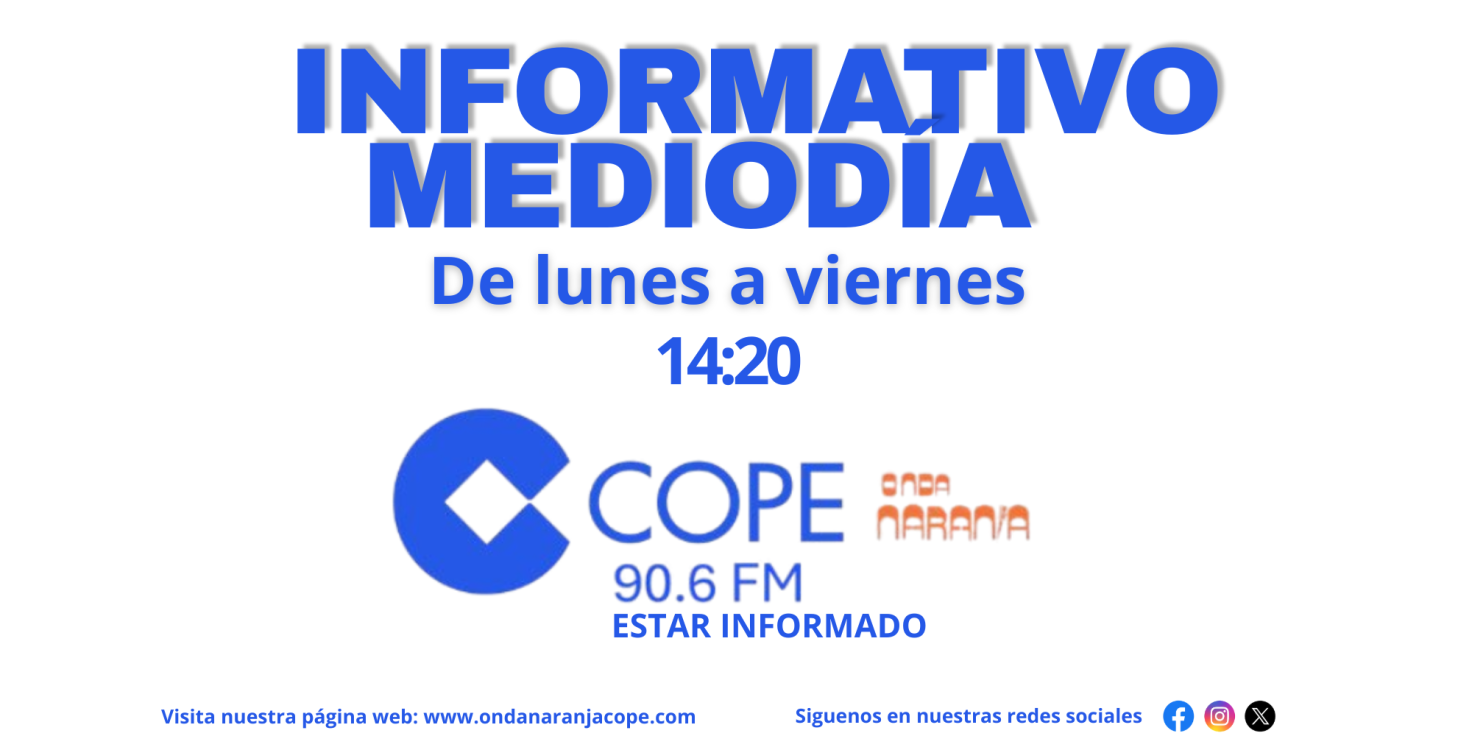 Jueves 21-05-2026 Mediodía COPE